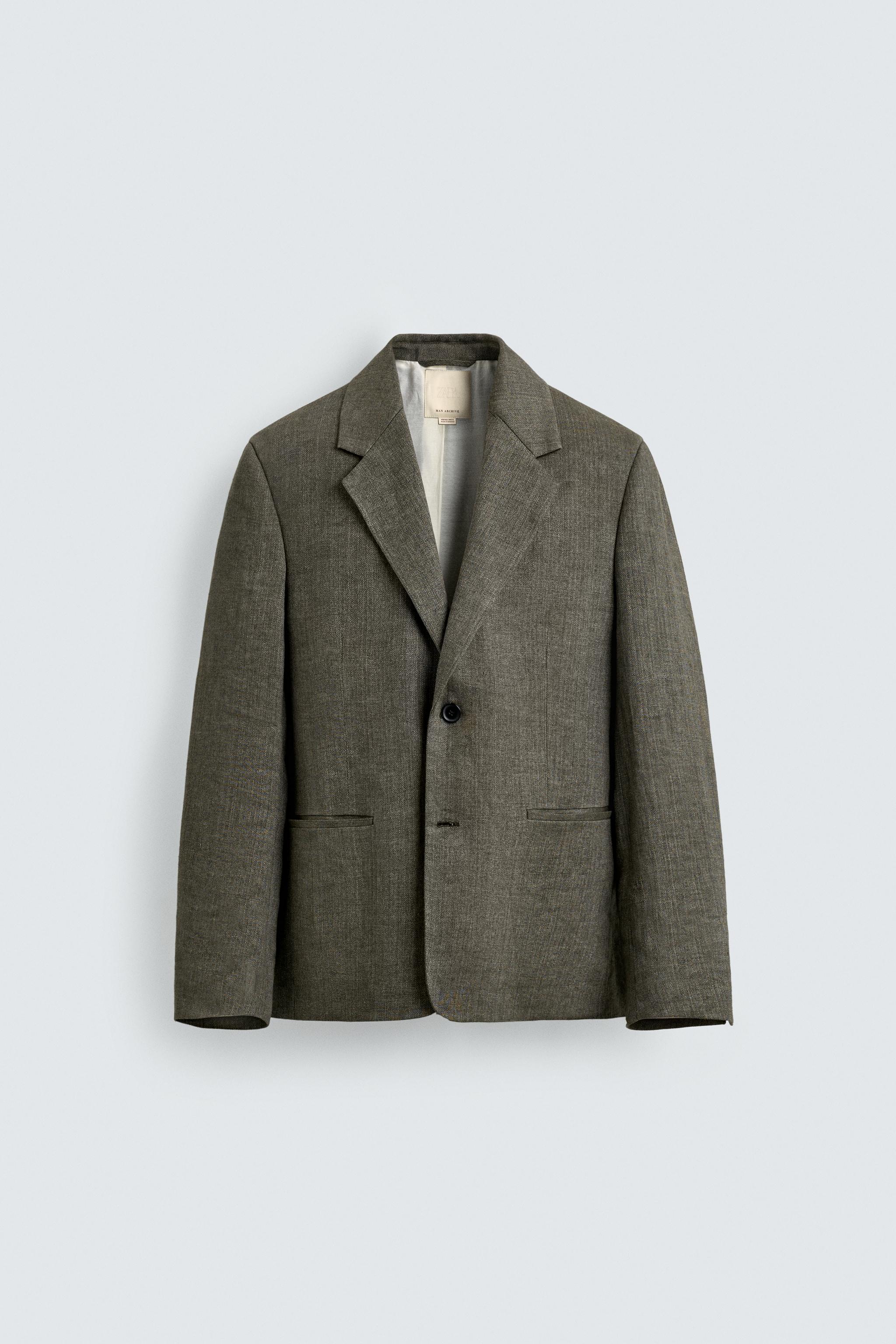 VESTE STRUCTURÉE 100% LIN